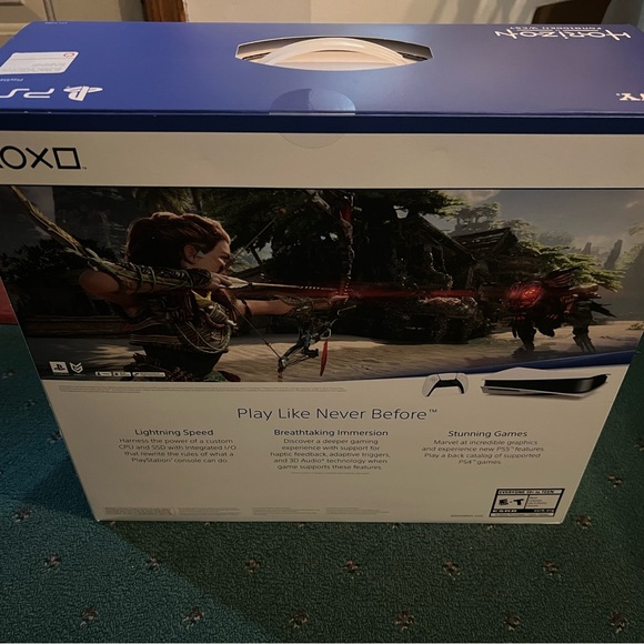 Horizon forbidden west bundle PlayStation five console warranty extra controller - Picture 6 of 8